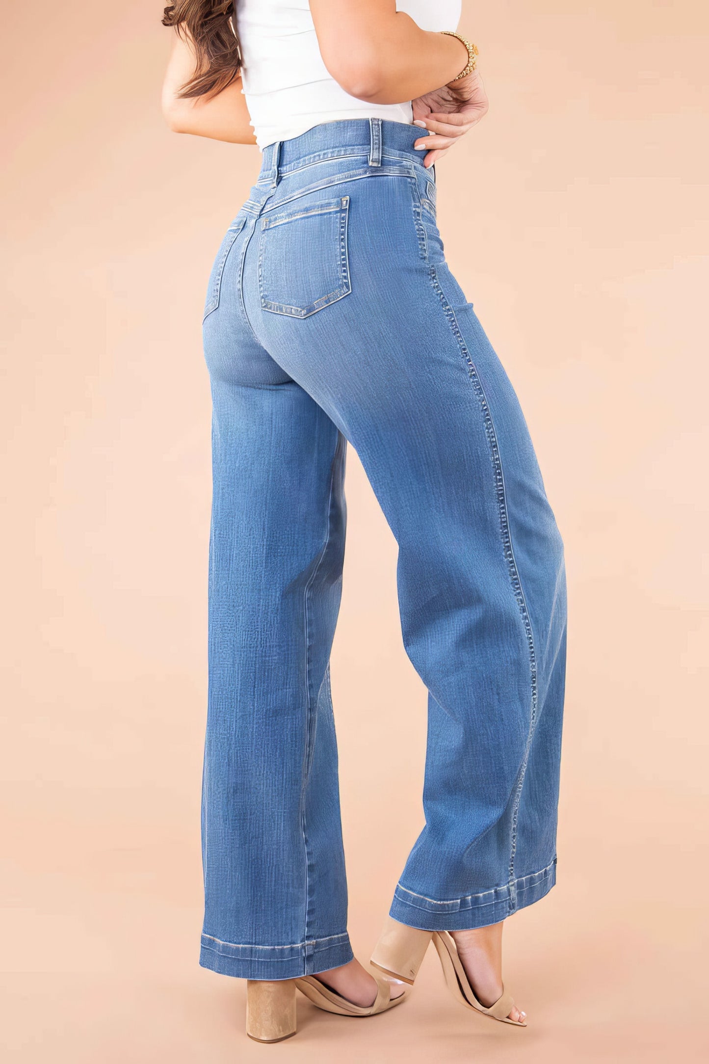 LAST DAY 50% OFF🔥SEAMED FRONT WIDE LEG JEANS (BUY 2 FREE SHIPPING)