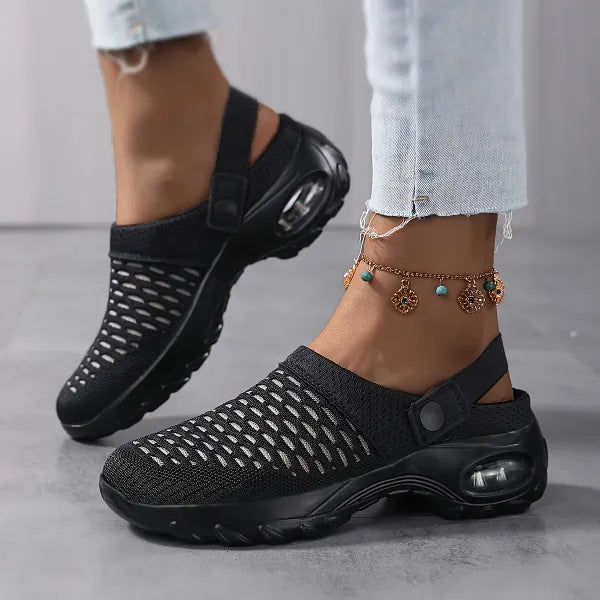 ⭐ Last Day Sale 50% OFF ⭐Women's Orthopedic Clogs With Air Cushion Support to Reduce Back and Knee Pressure
