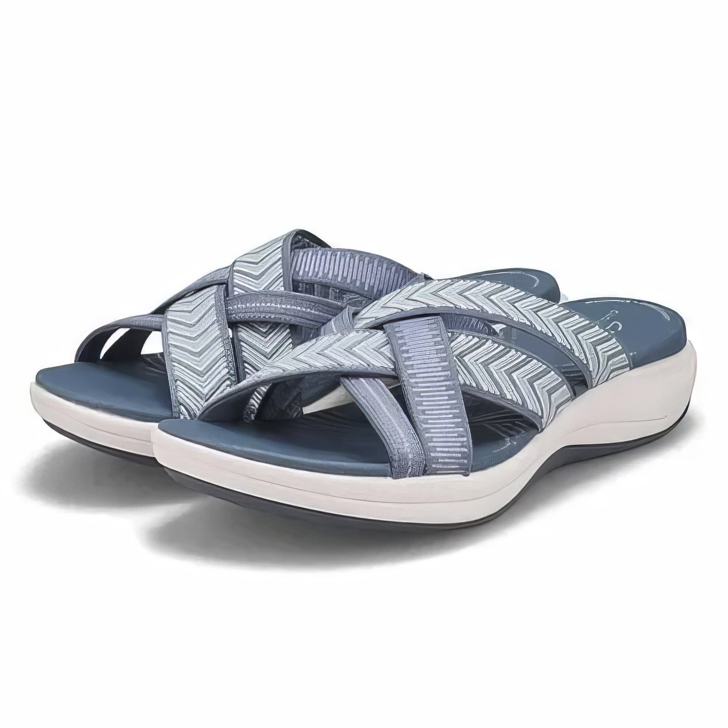 👍Last Day Promotion 70% OFF –2024 🌹 Cloudsteppers Sport Slide Sandals