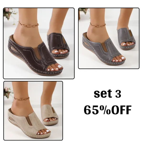 📢🔥 Clearance UP TO 70% OFF Comfortable Orthopedic Flat Sandals for Women!